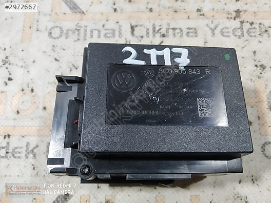 VW PASSAT B6 B7 CC KONTAK ANAHTARI YUVASI ŞALTERİ 3C0 905 843 R