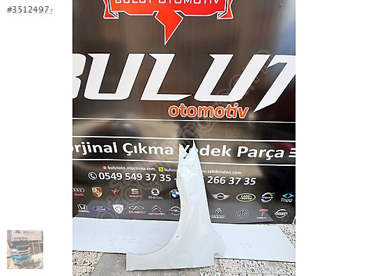Vw golf 7 sol ön çamurluk orjinal çıkma