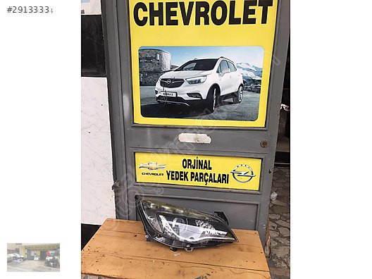 Opel astra j zenonlu sağ ön far ORJİNAL OTO OPEL