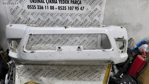 SİNCAR OTO'DAN TOYOTA HİLUX 2015 2019 ÖN TAMPON ÇIKMA ORJİNAL