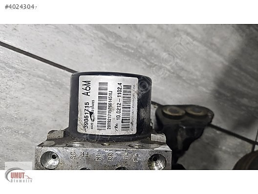 OPEL ASTRA J ABS BEYNİ 39061715 A6M