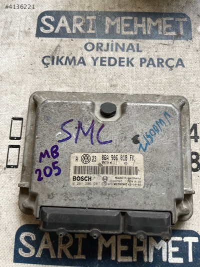 ÇIKMA VW GOLF 2.0 06A 906 018 FK 06A906018FK MOTOR BEYNİ