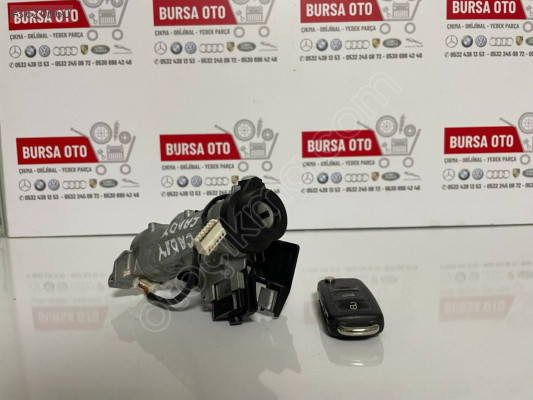 VW CADDY KONTAK KİLİT KOMPLE 1K0903851 ORJİNAL