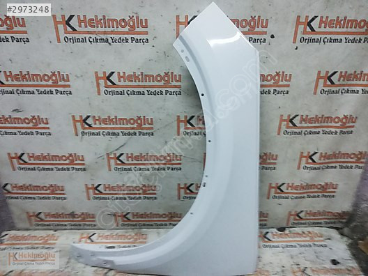 VOLVO XC40 ÇAMURLUK SOL ÖN ORİJİNAL BOYASIZ 31457583 BEYAZ