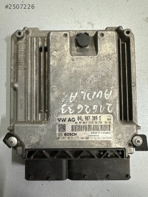 04L907309E 0281019175 VOLKSWAGEN GOLF 7 ÇIKMA MOTOR BEYNİ