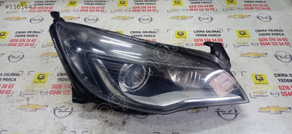 OPEL ASTRA J SAĞ MERCEKLI FAR ÇIKMA SÖKME YEDEK PARÇA