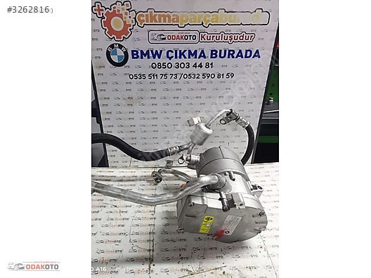 6452-5a7d234-01 BMW X5 F15 Hybrıd Çıkma Klima Kompresörü