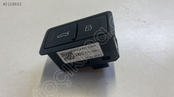 4G0959831D BAGAJ AÇMA TUŞU AUDİ A3 A4 A5 A6 A7 A8 Q5