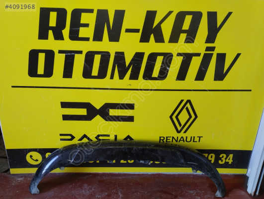 RENAULT CLİO 4 SW ARKA TAMPON ALT PARÇA PARLAK SİYAH ORJ ÇIKMA