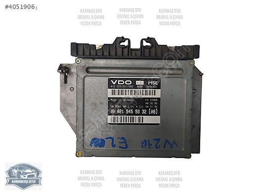 MERCEDES-BENZ W210 W202 2.0 MOTOR BEYNİ ORJİNAL 0215459332