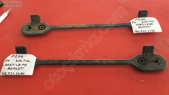 PEUGEOT P 206 ÖN KOLTUK SABİTLEME BRAKETİ ORJ ÇIKMA