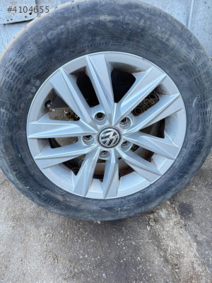 Wolksvagen caddy Çelik jant takımı çıkma orijinal