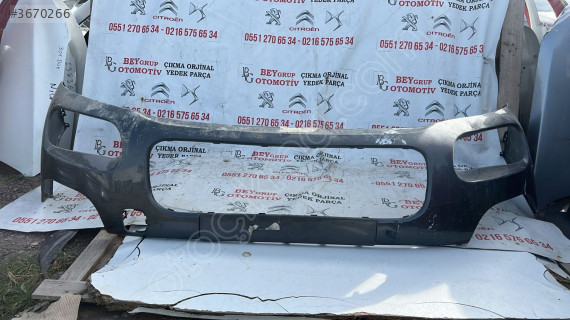 CİTROEN BERLİNGO ÖN TAMPON ORİJİNAL ÇIKMA YEDEK PARÇA