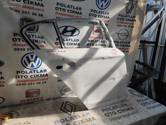 BMW 1 serisi F20 sağ arka kapı Orjinal beyaz