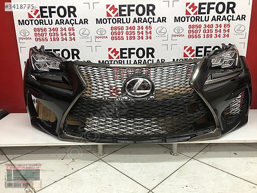 LEXUS RC F SPORT KOMPLE ÖN TAMPON ÇIKMA ORJİNAL YEDEK PARÇA
