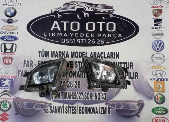 VOLKSWAGEN JETTA ORJİNAL CIKMA SAĞ SOL SİS FARI