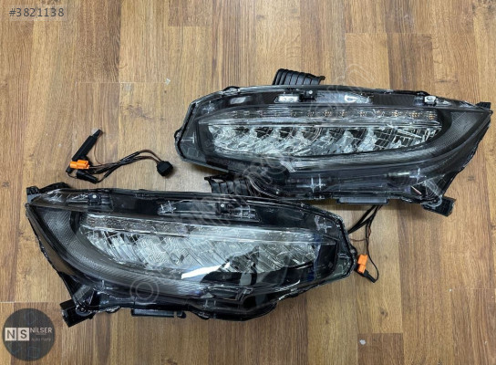 2016-2021 Honda Civic Ledli Ön Sağ Far Lambası + Kablolu