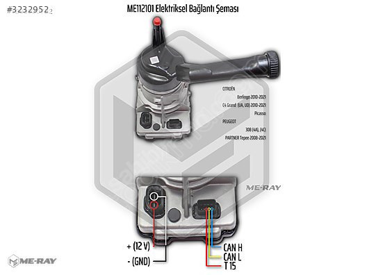 CITROEN BERLINGO ELEKTRİKLİ DİREKSİYON POMPASI