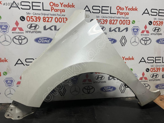 TOYOTA COROLLA 2013-2018 İNCİ BEYAZI SOL ÖN ÇAMURLUK ORİJİNAL
