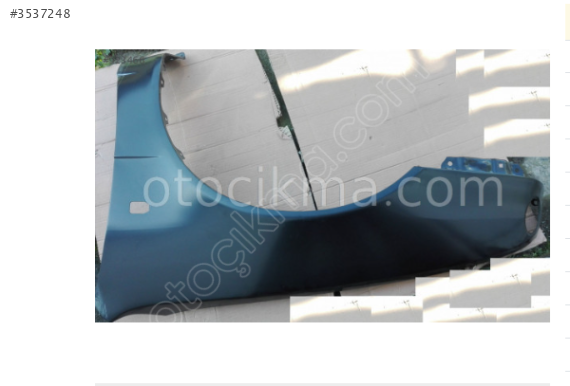 Toyota Corolla AE111 Sol Ön Çamurluk*-