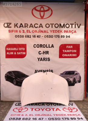 2019-2025 TOYOTA COROLLA ÇIKMA ORJINAL ÖN KAPUT