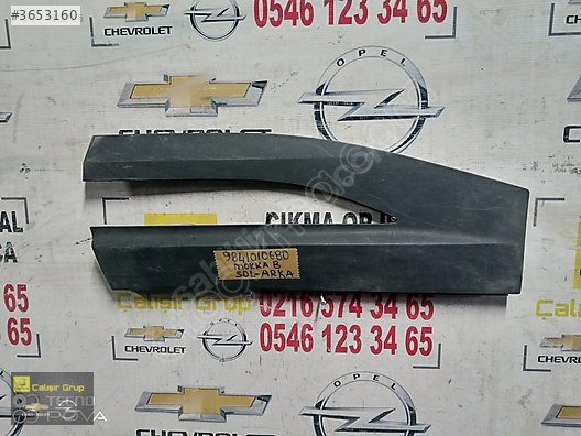 MOKKA B SOL ARKA KAPI BANDI OEM 9841010680 ÇIKMA SÖKME YEDEK PA