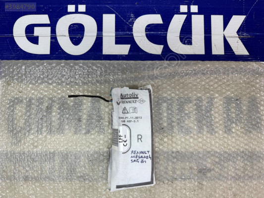 985L05587R Renault Megane 4 Sağ Ön Koltuk Airbag ORJİNAL