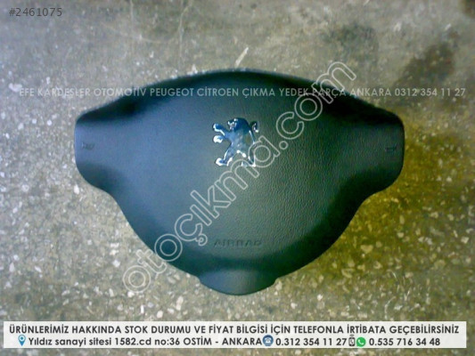 peugeot partner tepee çıkma airbag