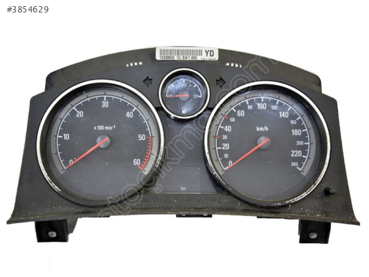Opel Astra H Zafira B Dizel Km Saati Gösterge Paneli 13309003 YD