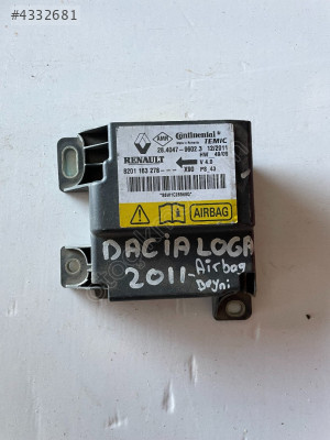 DACİA LOGAN AİRBAG BEYNİ ÇIKMA ORJİNAL