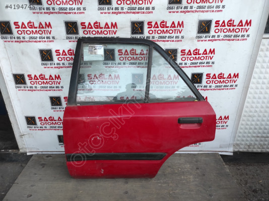 ÇIKMA MAZDA 323 SOL ARKA KAPI