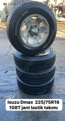 ISUZU DMAX 225-75R16 108T JANT LASTİK TAKIMI          XS1811S25