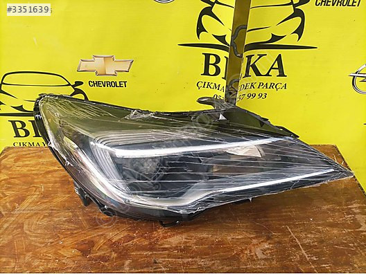 OPEL ASTRA K SAĞ FAR ÇIKMA ORJİNAL YEDEK PARÇA