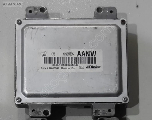 OPEL ASTRA J MOTOR BEYNİ E78 12639235 12616532