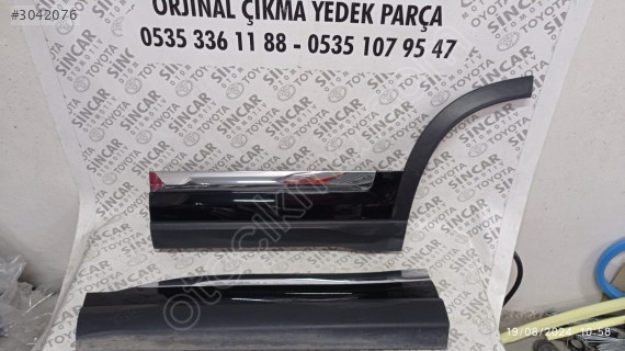 CHERY TİGGO 8 PRO SOL ÖN ARKA KAPI ÇITASI ÇIKMA ORJİNAL
