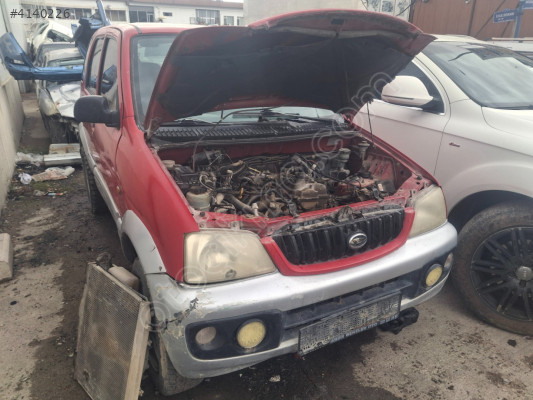 DAIHATSU TERİOS ARKA DEFRANSİYEL 1.3 ÇIKMA