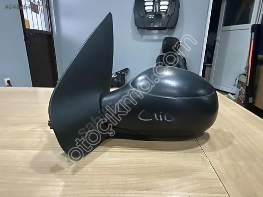 Clio için Renault Sol Dış Ayna Komple Set - Temiz ve Kull