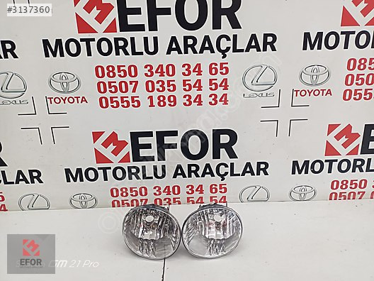 TOYOTA RAV4 SIFIR SAĞ SİS FAR 03-05 OEM NO: 81211-42050