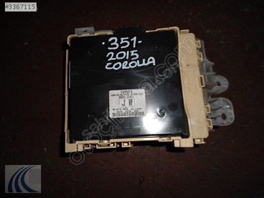 TOYOTA COROLLA 2014 ÇIKMA GÖĞÜS SİGORTA KUTUSU