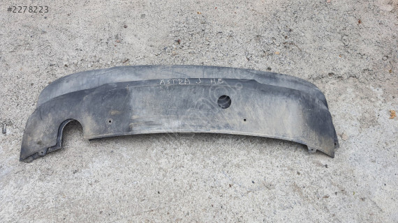 OPEL ASTRA ARKA TAMPON ALT DİFÜZÖR