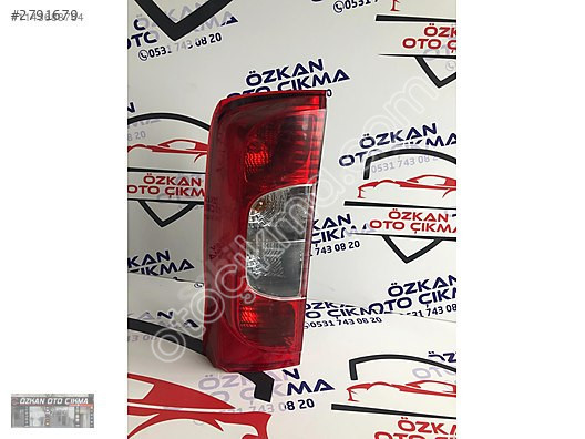 Orjinal Fiat Fiorino Sol Arka Stop Parçası