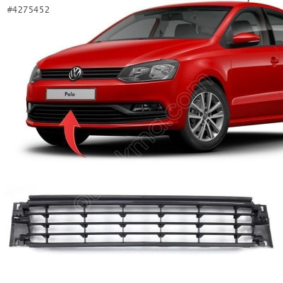 Vw Polo Orta Izgara Kromsuz 2015-2017 6C0853677A