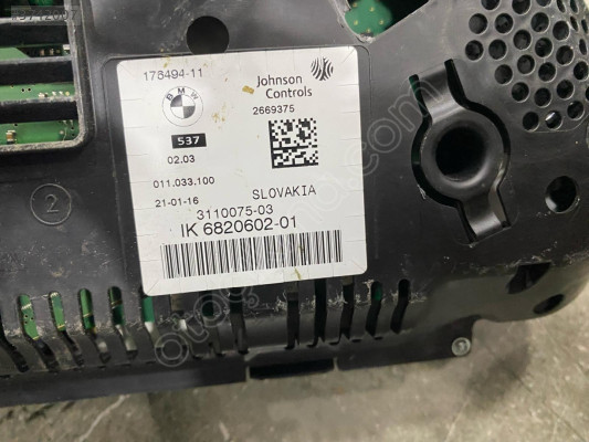 BMW F10 6820602-01 GÖSTERGE PANELİ ORJINAL HATASIZ ÇIKMA
