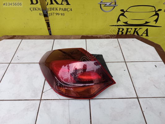 OPEL ASTRA J HB SOL DIŞ STOP ÇIKMA ORJİNAL YEDEK PARÇA