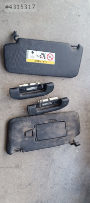 MERCEDES C200 W205 ÇIKMA SAĞ SOL GÜNEŞLİK EL TUTAMAĞI