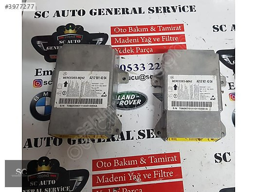 MERCEDES E SERİSİ W212 AİRBAG BEYNİ A2129014204
