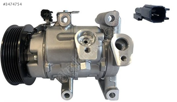 FORD COURİER KLİMA KOMPRESÖRÜ E3B1 19D629 AA ÇIKMA ORJ.