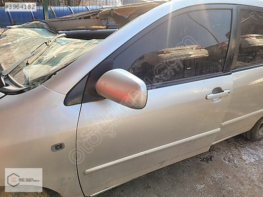 2002- 2007 TOYOYA COROLLA SOL YAN MARŞBİYEL / ORTA DİREK