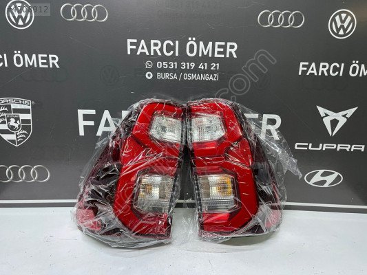 TOYOTA HİLUX 2021-24 SAĞ-SOL TAKIM ARKA STOP SIFIR LEDLİ