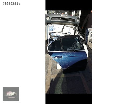 BMW e39 sağ arka kapı orijinal çıkma dolu